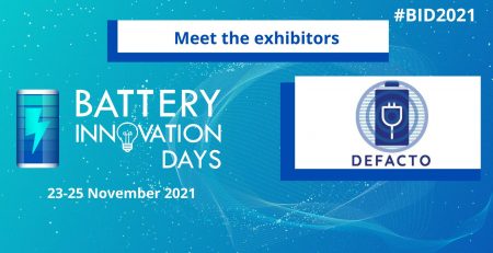 DEFACTO AT THE BATTERY INNOVATION DAYS