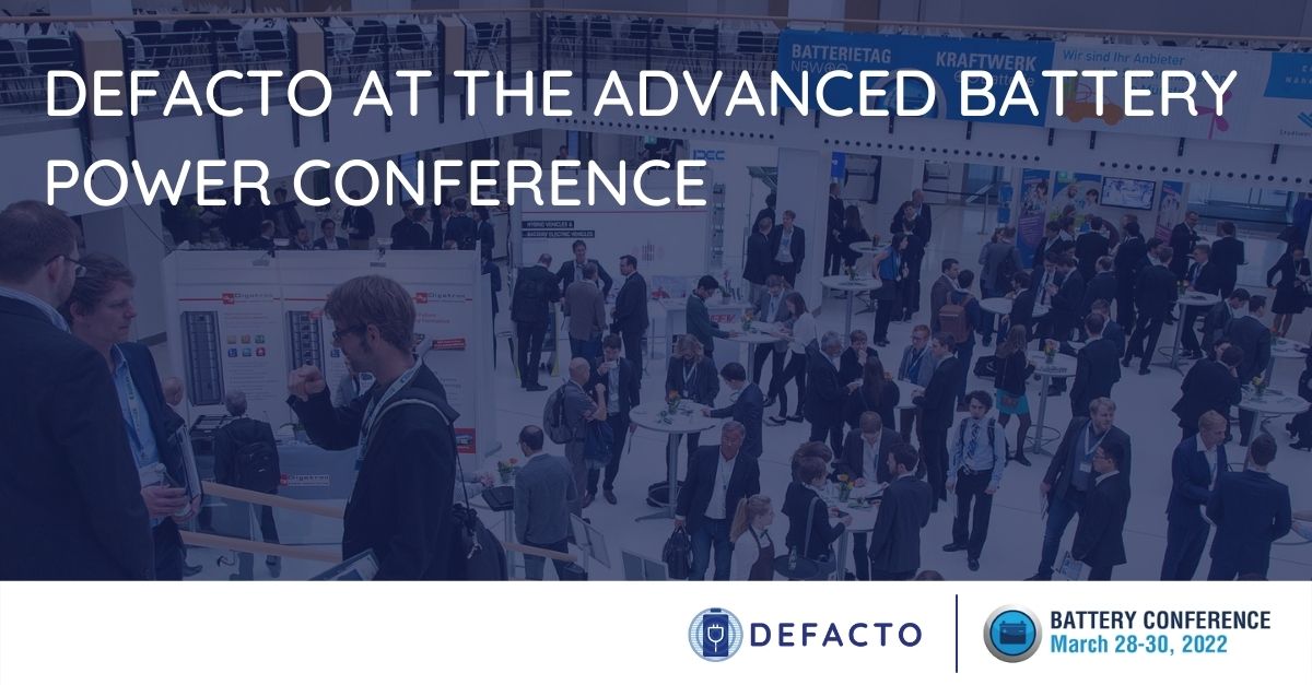 Defacto Advanced Battery Power Conference 2022